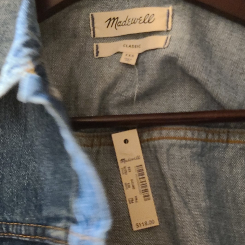 Madewell Classic Jean Jacket XXS - Picture 6 of 6